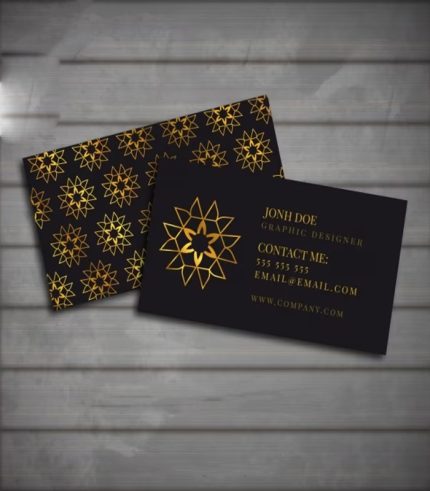Foil Business Card