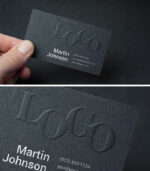Embossed Business Card - Image 2