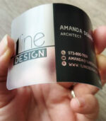 Plastic Paper Business Card - Image 7