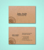 Recycled Paper Business Card - Image 4