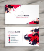 Spot Lamination Business Card - Image 2